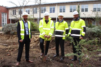 Ground Breaking at Itchen Sixth Form College