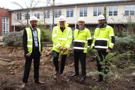 Ground Breaking at Itchen Sixth Form College