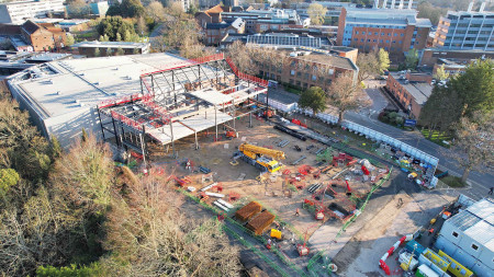 Steel Frame Commences on Jubilee 
